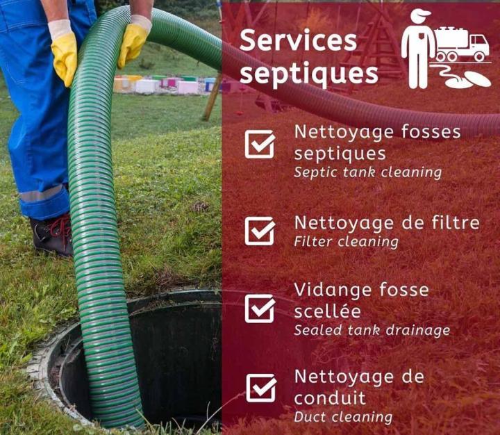 Maintenance d'installation septique Gatineau